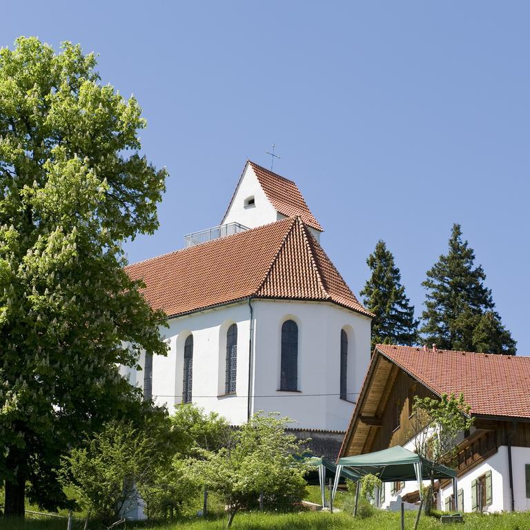 Panoramagasthof Auf Dem Auerberg Bernbeuren Eksteriør bilde
