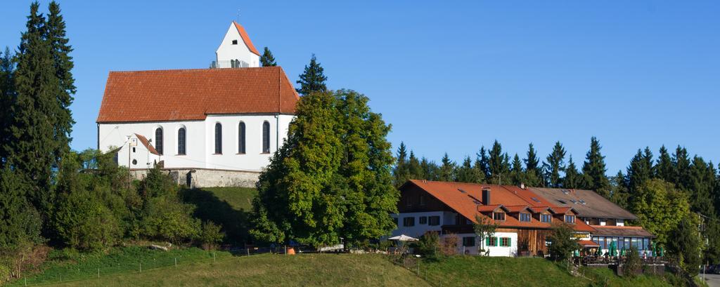 Panoramagasthof Auf Dem Auerberg Bernbeuren Eksteriør bilde