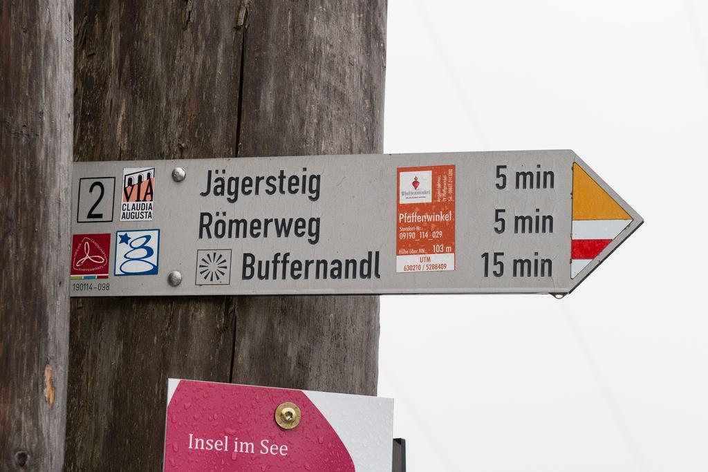 Panoramagasthof Auf Dem Auerberg Bernbeuren Eksteriør bilde