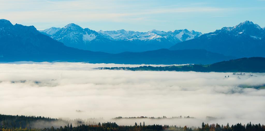 Panoramagasthof Auf Dem Auerberg Bernbeuren Eksteriør bilde