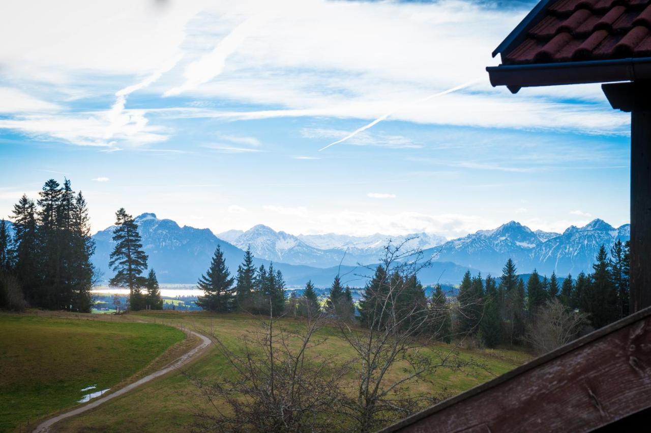 Panoramagasthof Auf Dem Auerberg Bernbeuren Eksteriør bilde